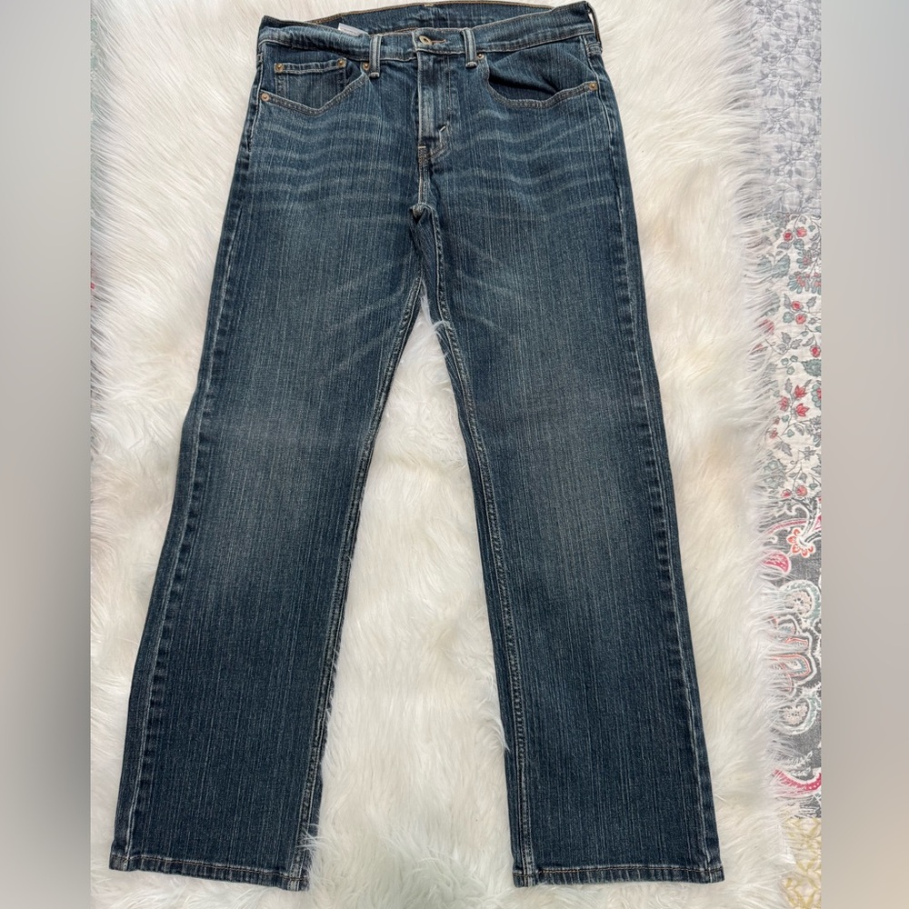 Levi's 559 Men's Dark Wash Straight Jeans